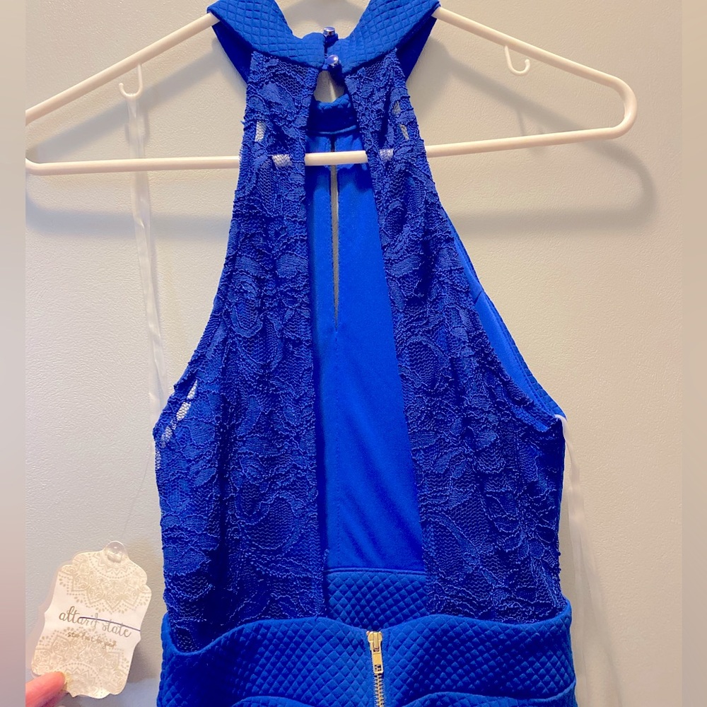 Blue Racerback Altar’d State Dress - Picture 2 of 4